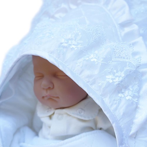 Конверт-одеяло на выписку арт. К310054 белый